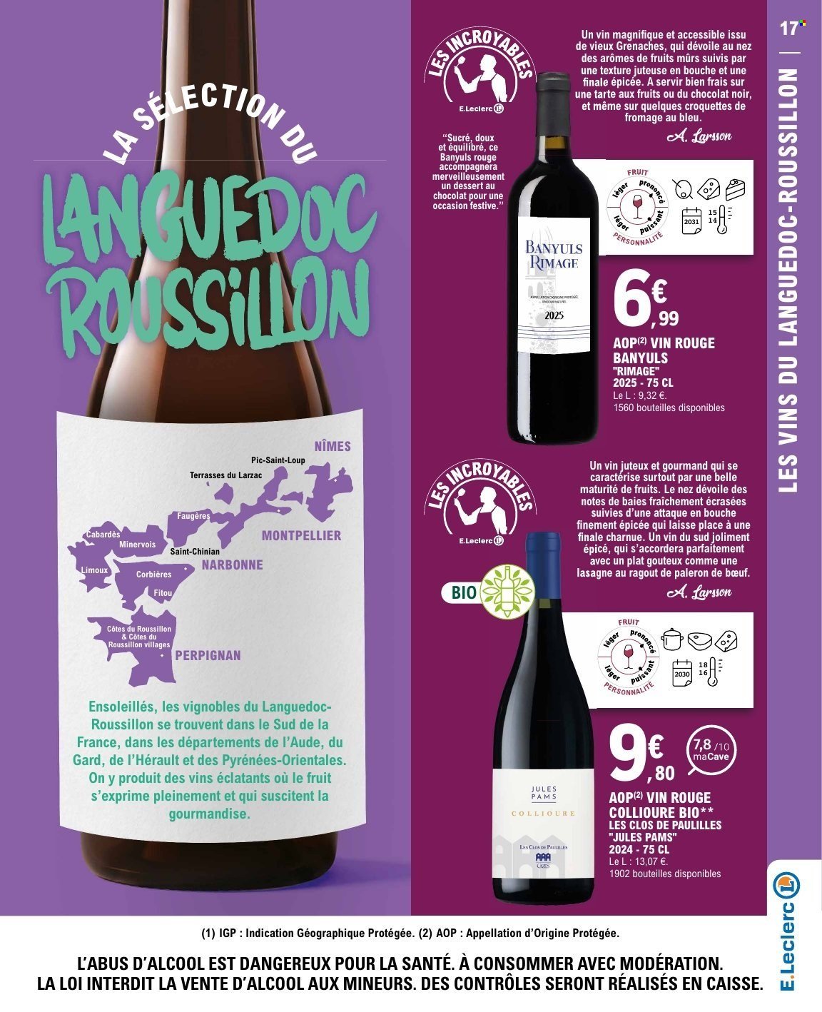 Catalogue E.LECLERC - FOIRE AUX VINS