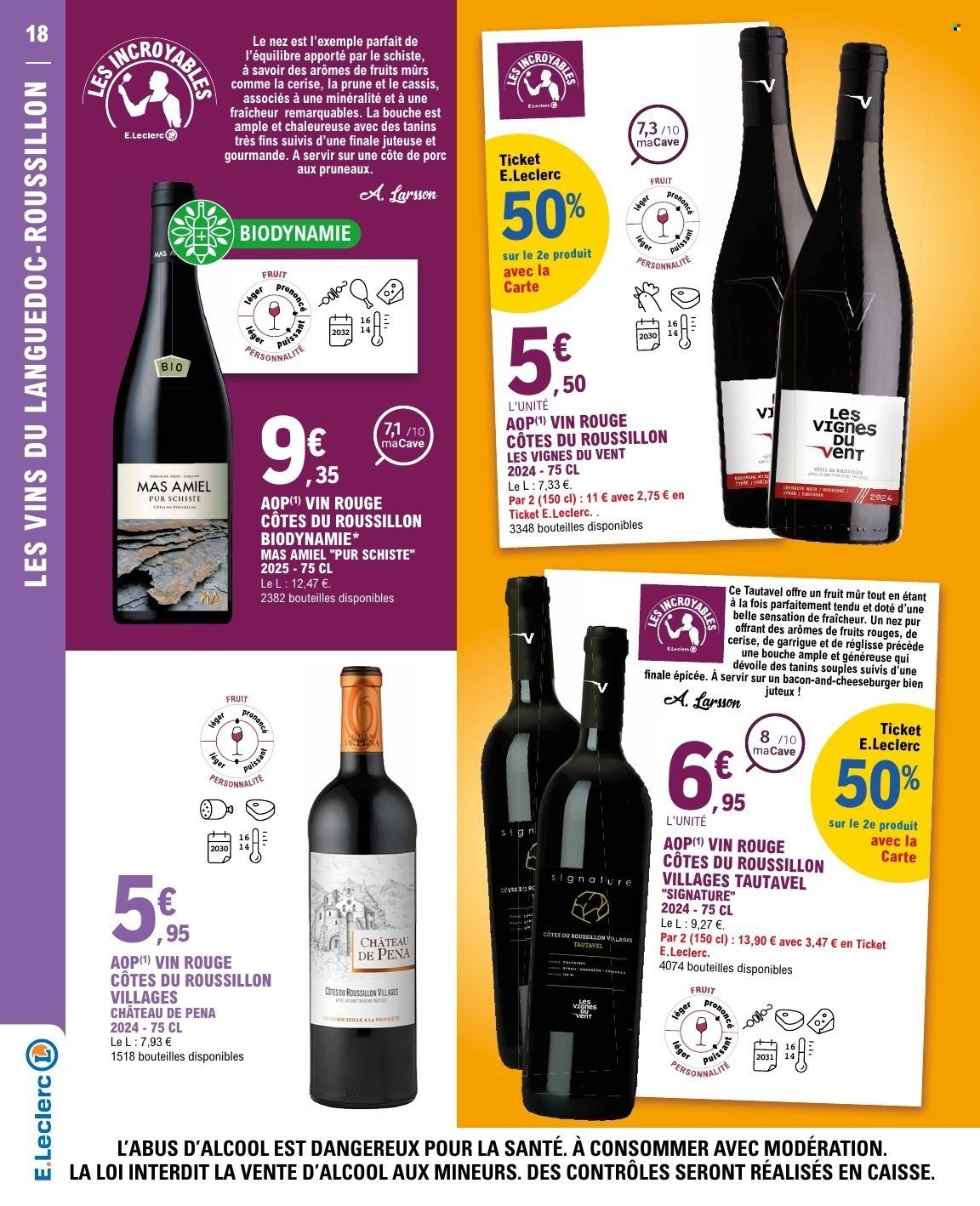 Catalogue E.LECLERC - FOIRE AUX VINS