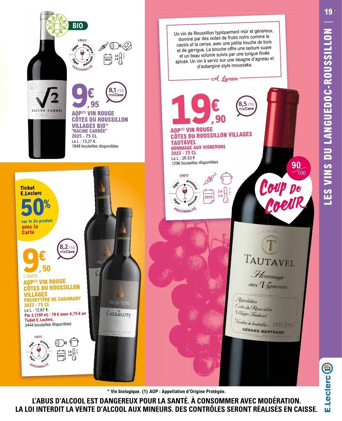 Catalogue E.LECLERC - FOIRE AUX VINS