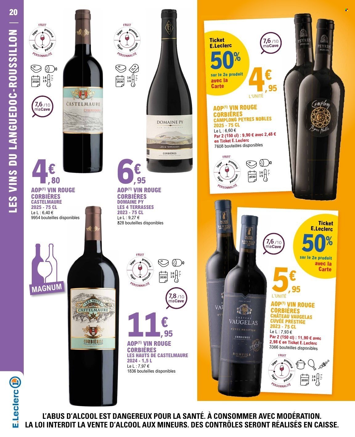 Catalogue E.LECLERC - FOIRE AUX VINS