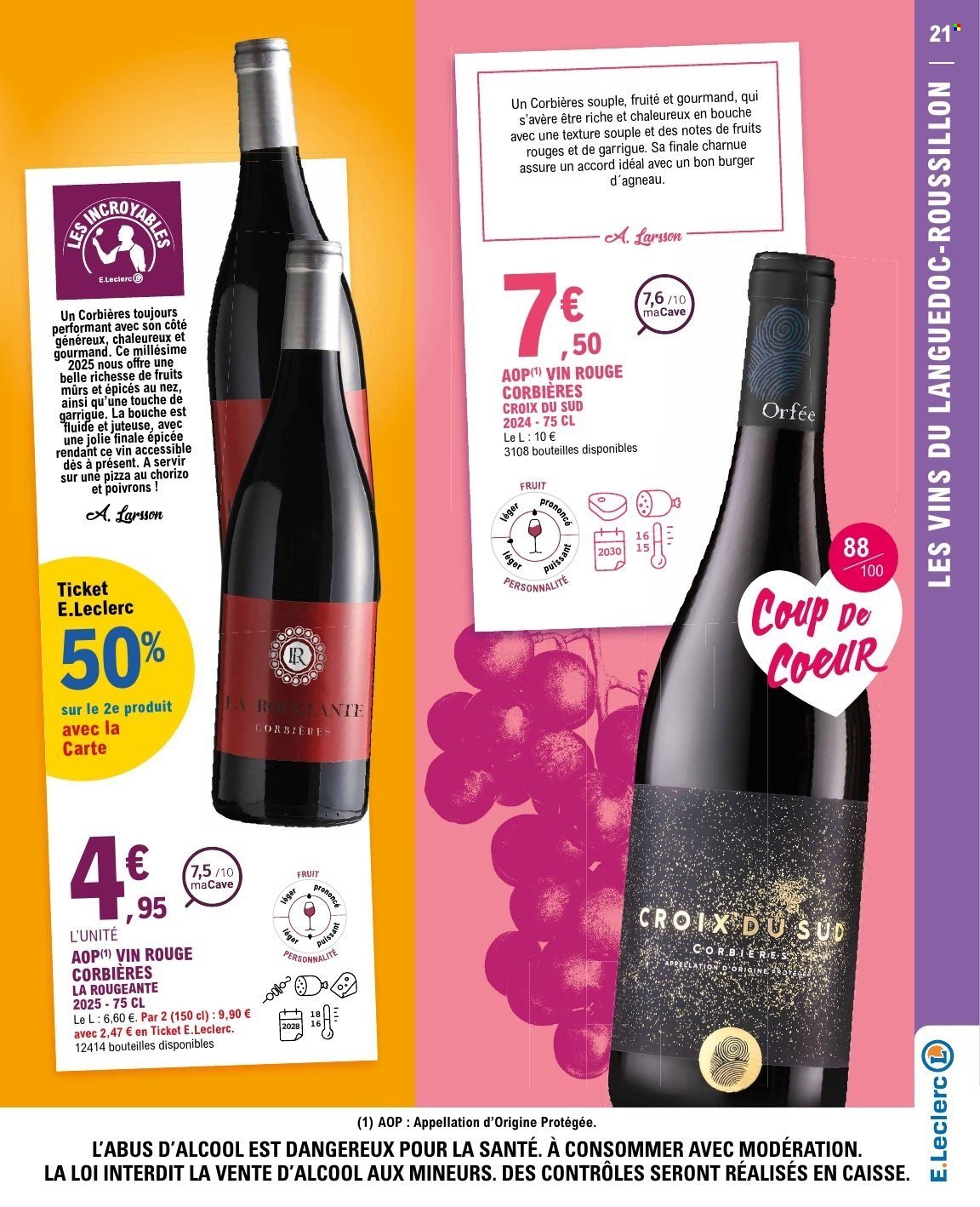 Catalogue E.LECLERC - FOIRE AUX VINS