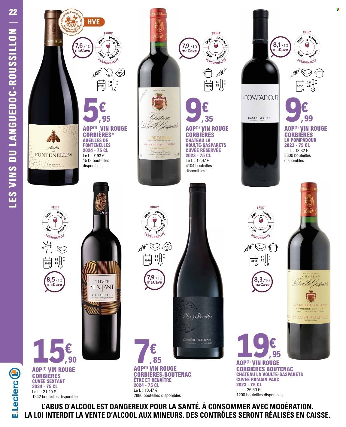 Catalogue E.LECLERC - FOIRE AUX VINS