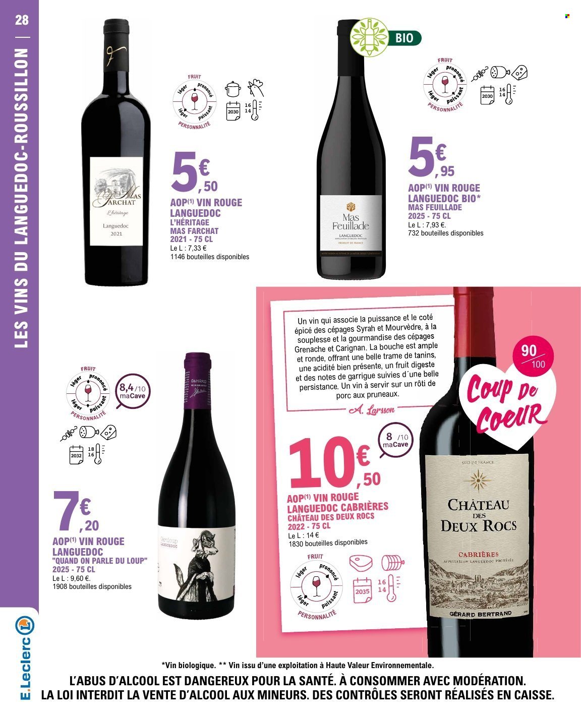 Catalogue E.LECLERC - FOIRE AUX VINS