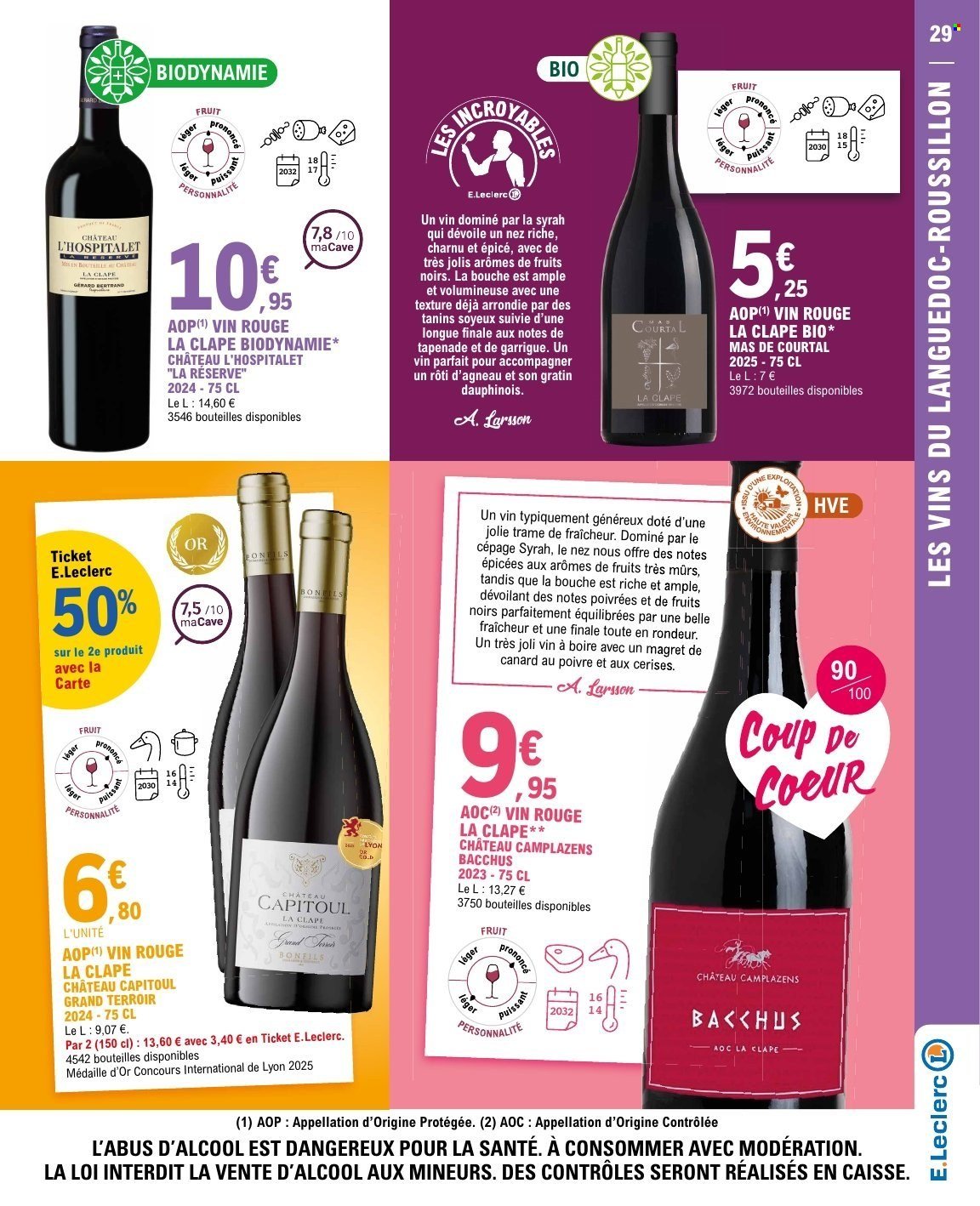 Catalogue E.LECLERC - FOIRE AUX VINS
