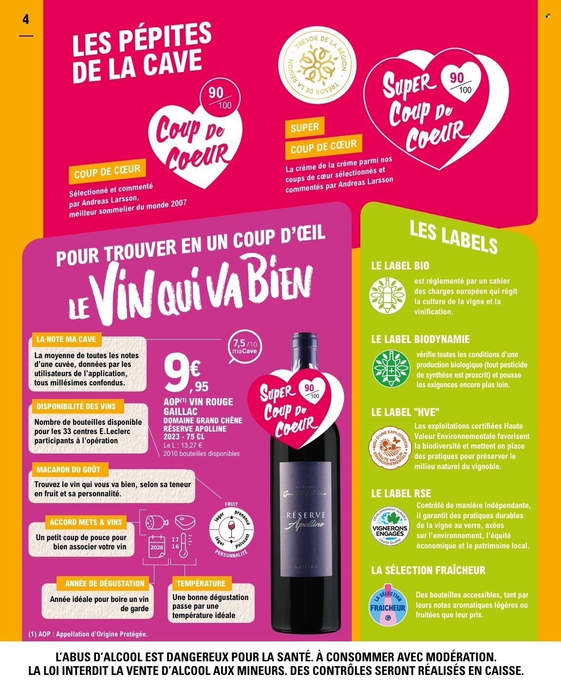 Catalogue E.LECLERC - FOIRE AUX VINS