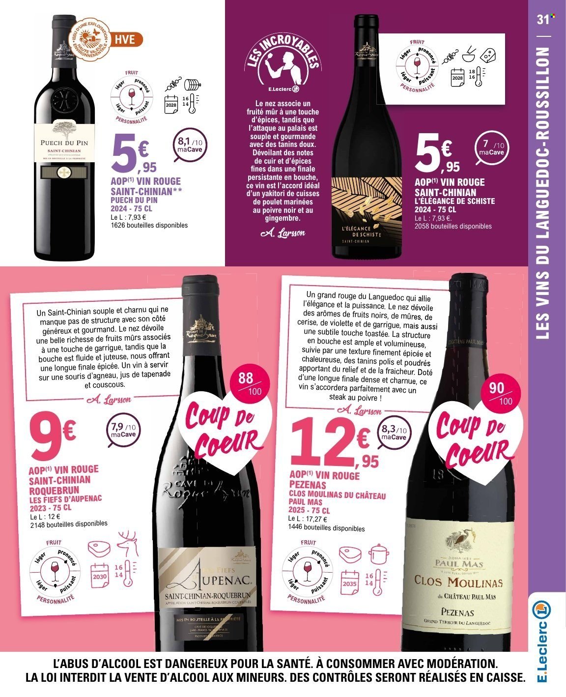 Catalogue E.LECLERC - FOIRE AUX VINS