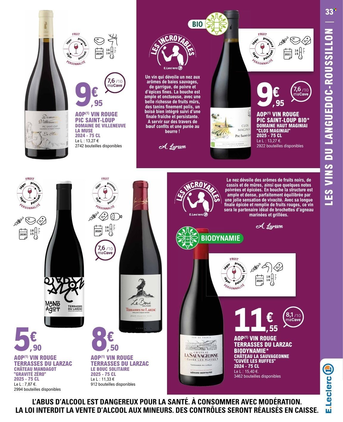 Catalogue E.LECLERC - FOIRE AUX VINS