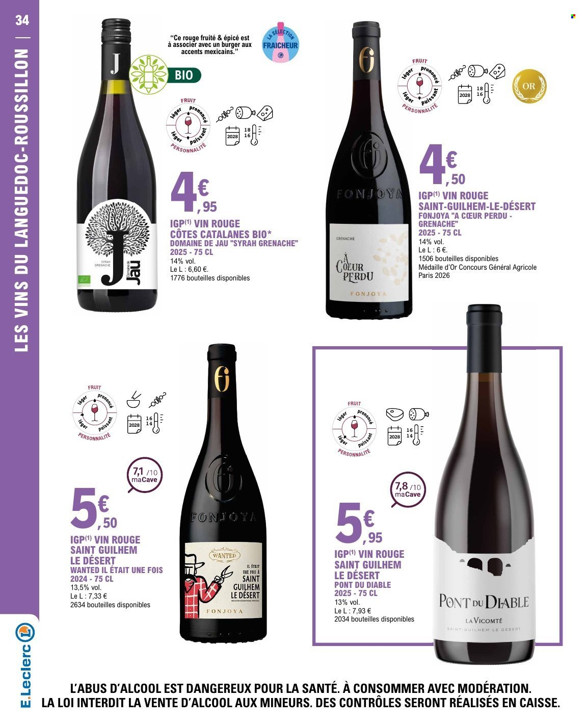 Catalogue E.LECLERC - FOIRE AUX VINS