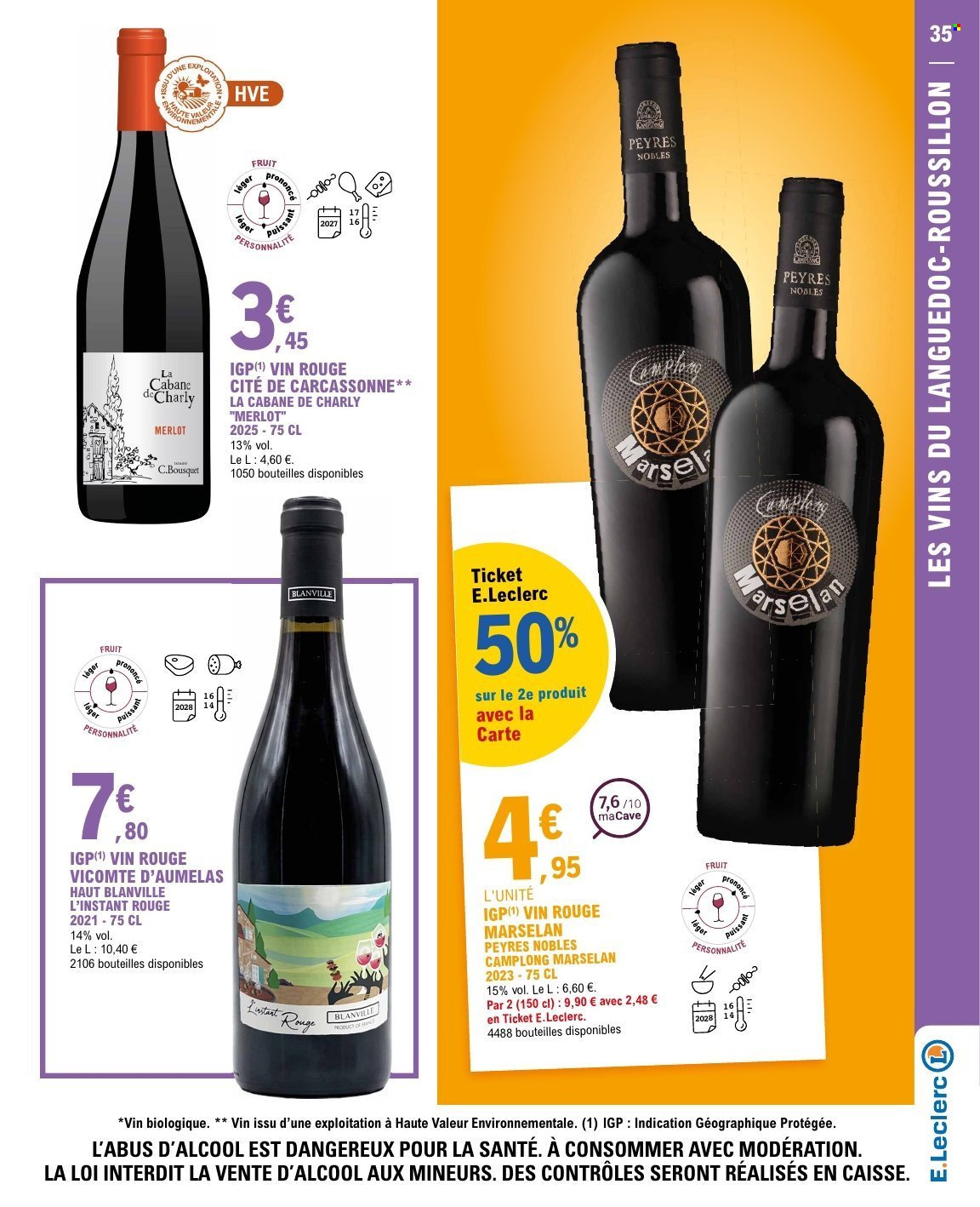 Catalogue E.LECLERC - FOIRE AUX VINS