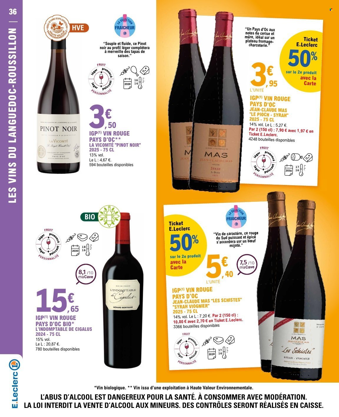 Catalogue E.LECLERC - FOIRE AUX VINS