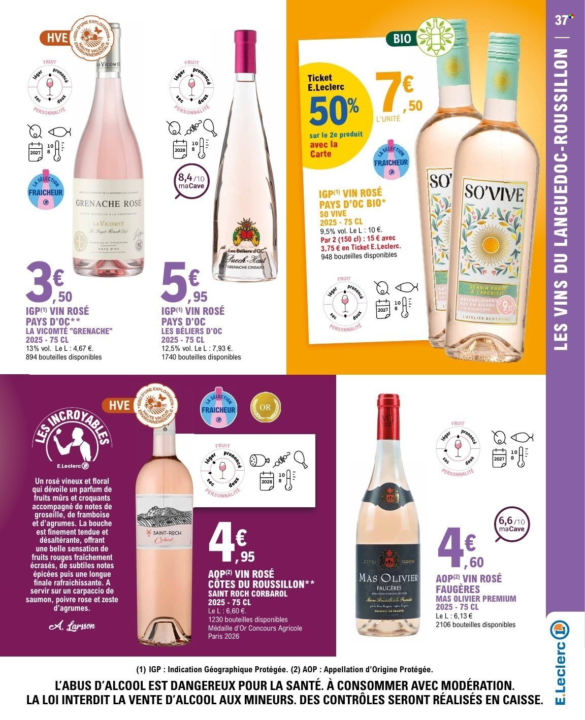 Catalogue E.LECLERC - FOIRE AUX VINS