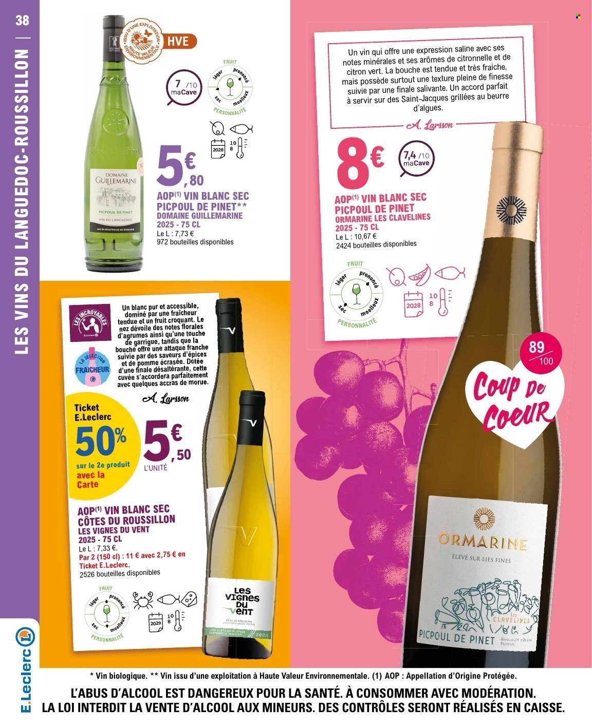 Catalogue E.LECLERC - FOIRE AUX VINS