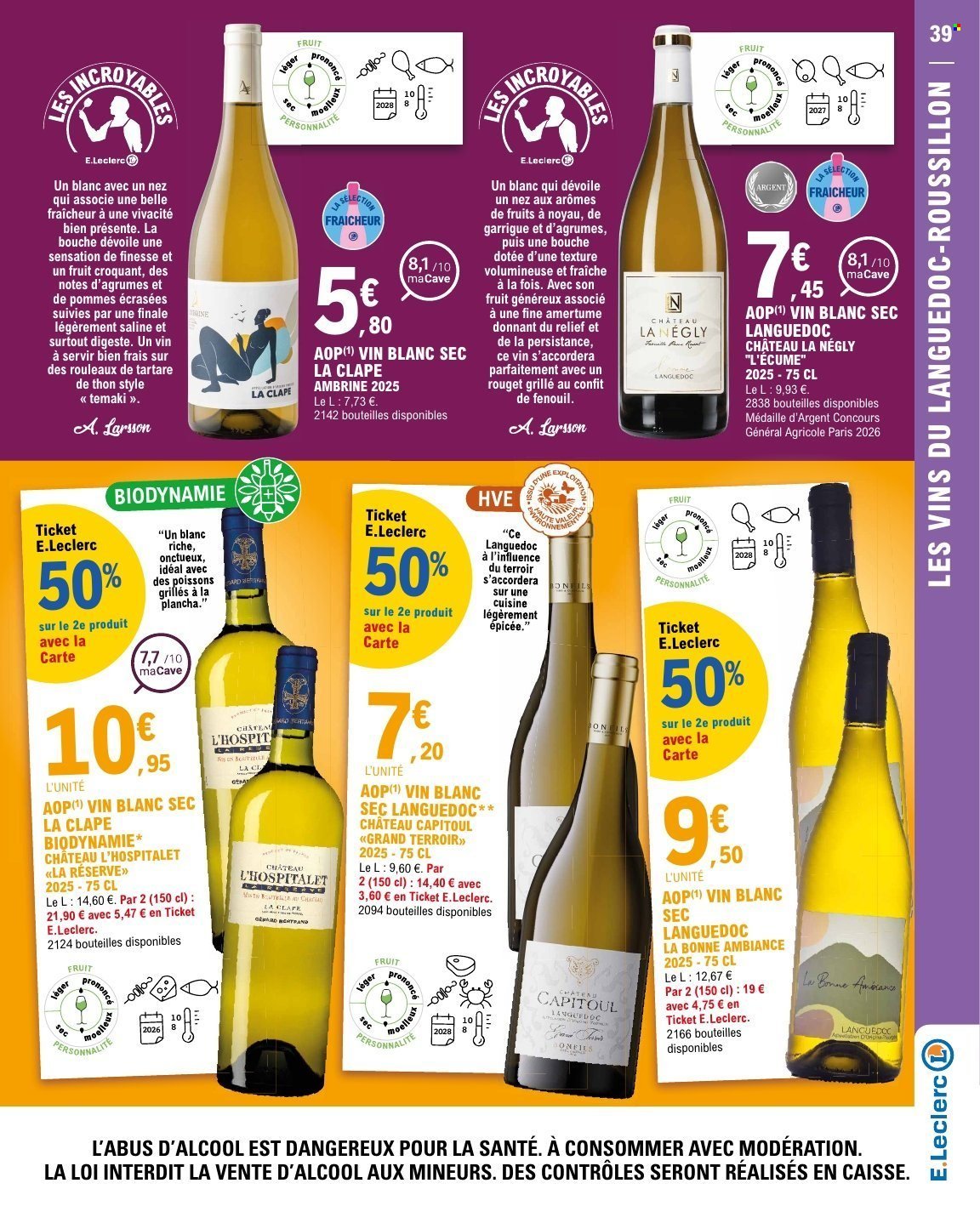Catalogue E.LECLERC - FOIRE AUX VINS