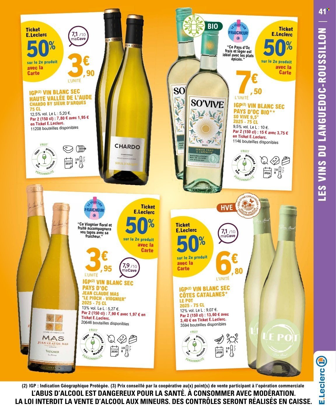 Catalogue E.LECLERC - FOIRE AUX VINS