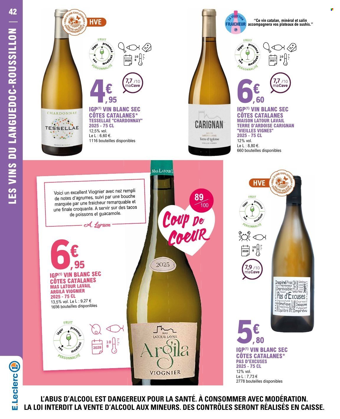 Catalogue E.LECLERC - FOIRE AUX VINS