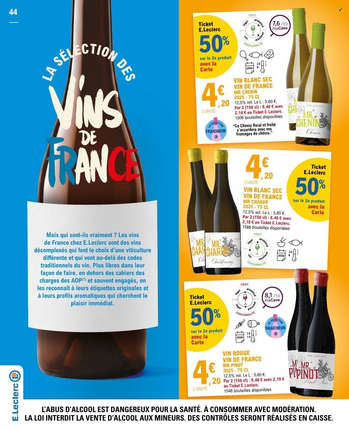 Catalogue E.LECLERC - FOIRE AUX VINS
