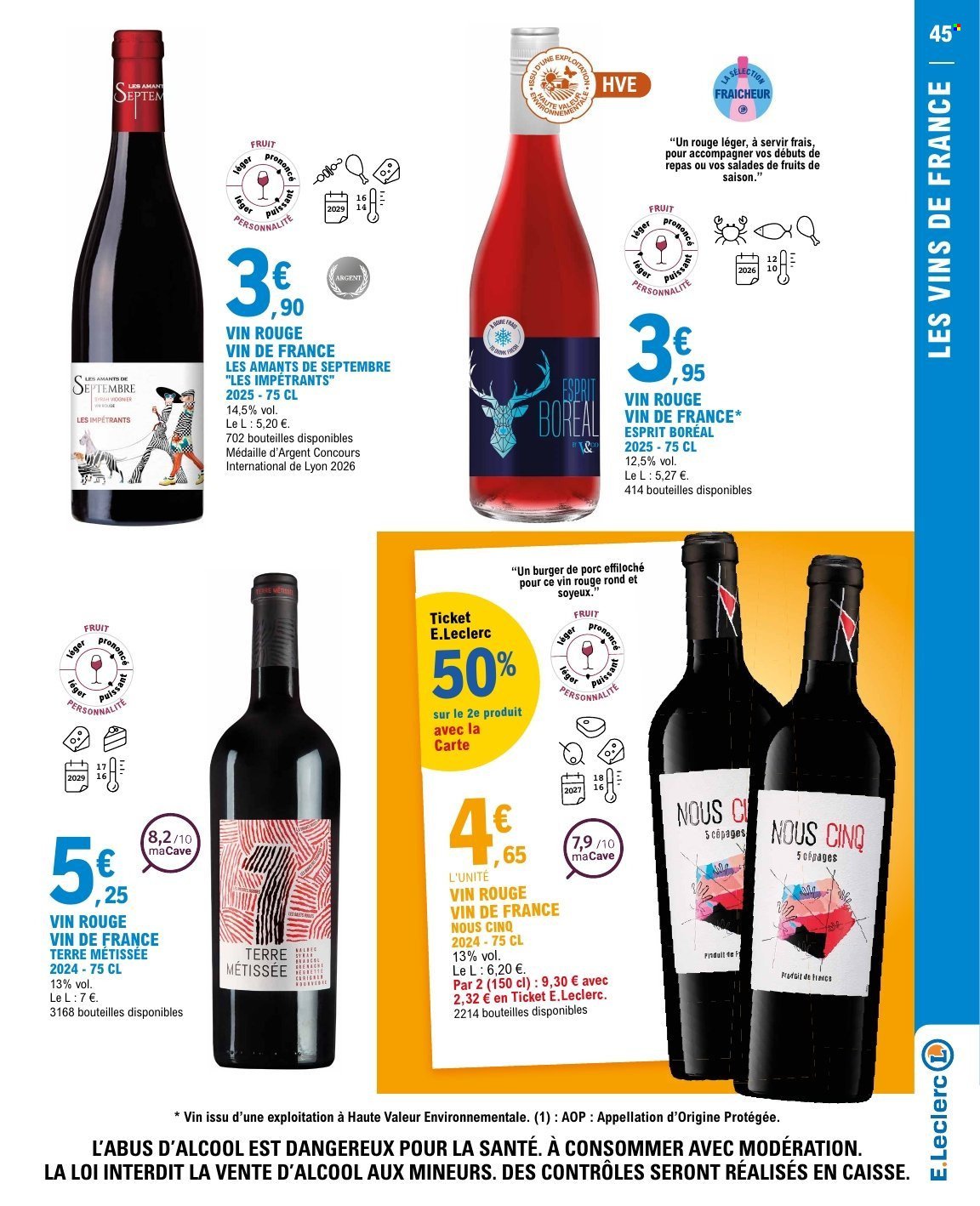 Catalogue E.LECLERC - FOIRE AUX VINS