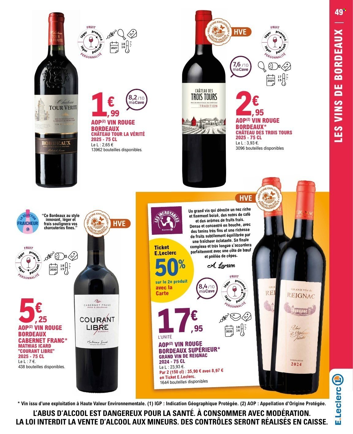 Catalogue E.LECLERC - FOIRE AUX VINS