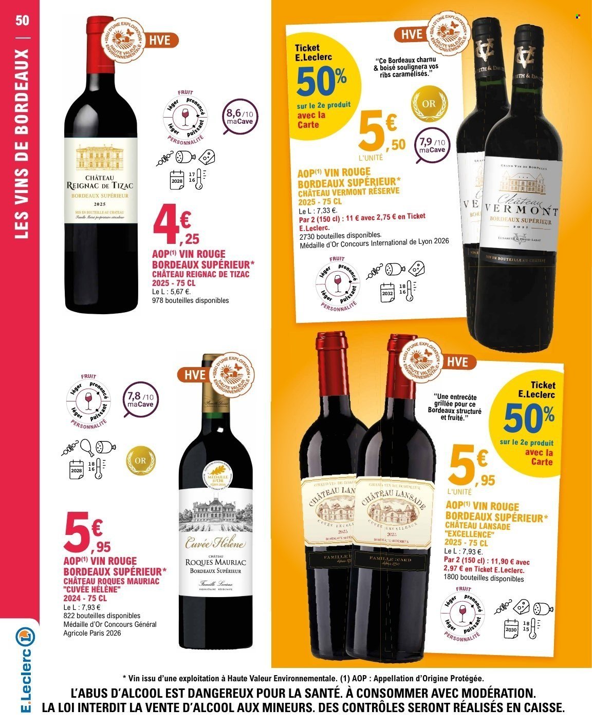 Catalogue E.LECLERC - FOIRE AUX VINS