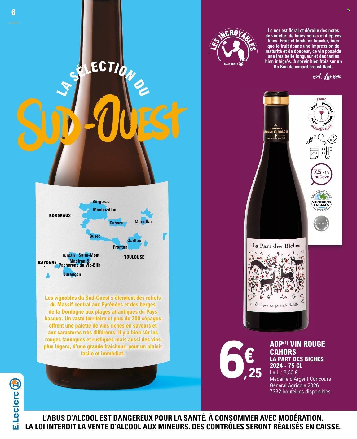 Catalogue E.LECLERC - FOIRE AUX VINS