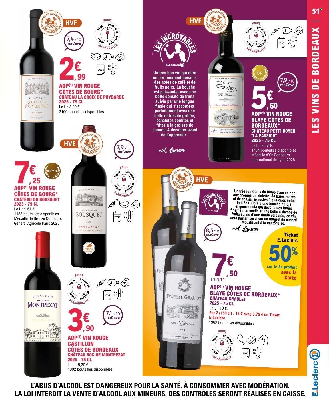 Catalogue E.LECLERC - FOIRE AUX VINS