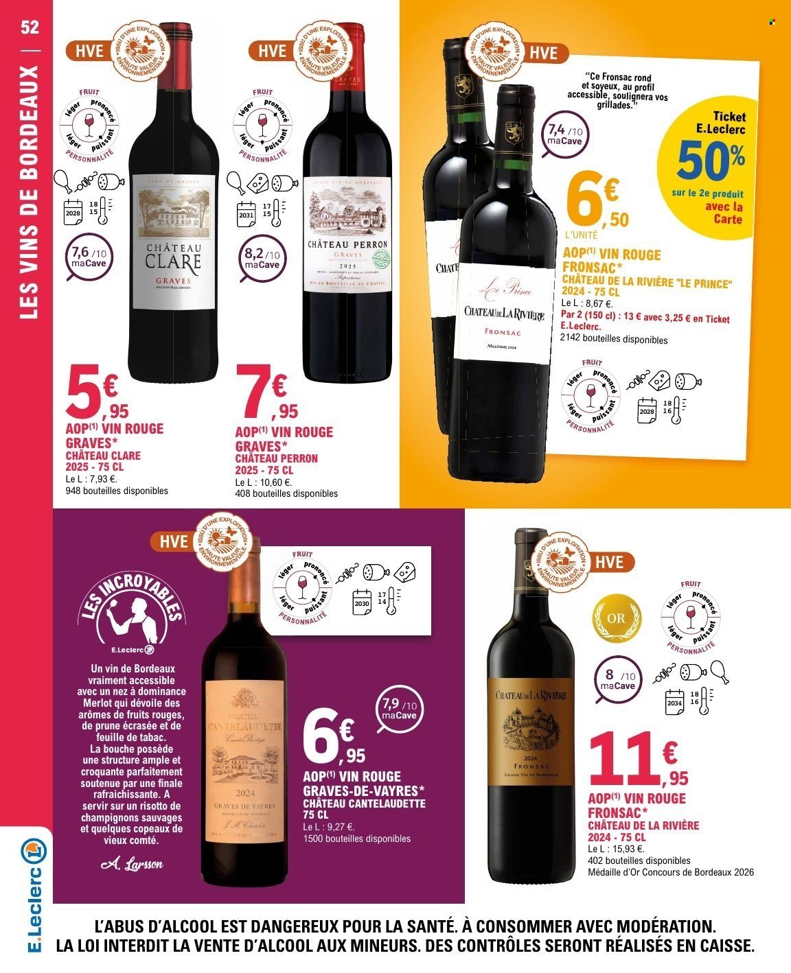 Catalogue E.LECLERC - FOIRE AUX VINS