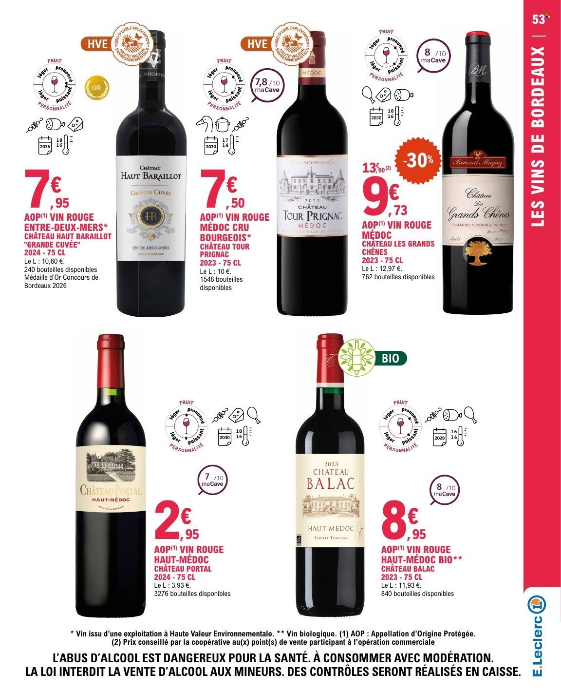 Catalogue E.LECLERC - FOIRE AUX VINS