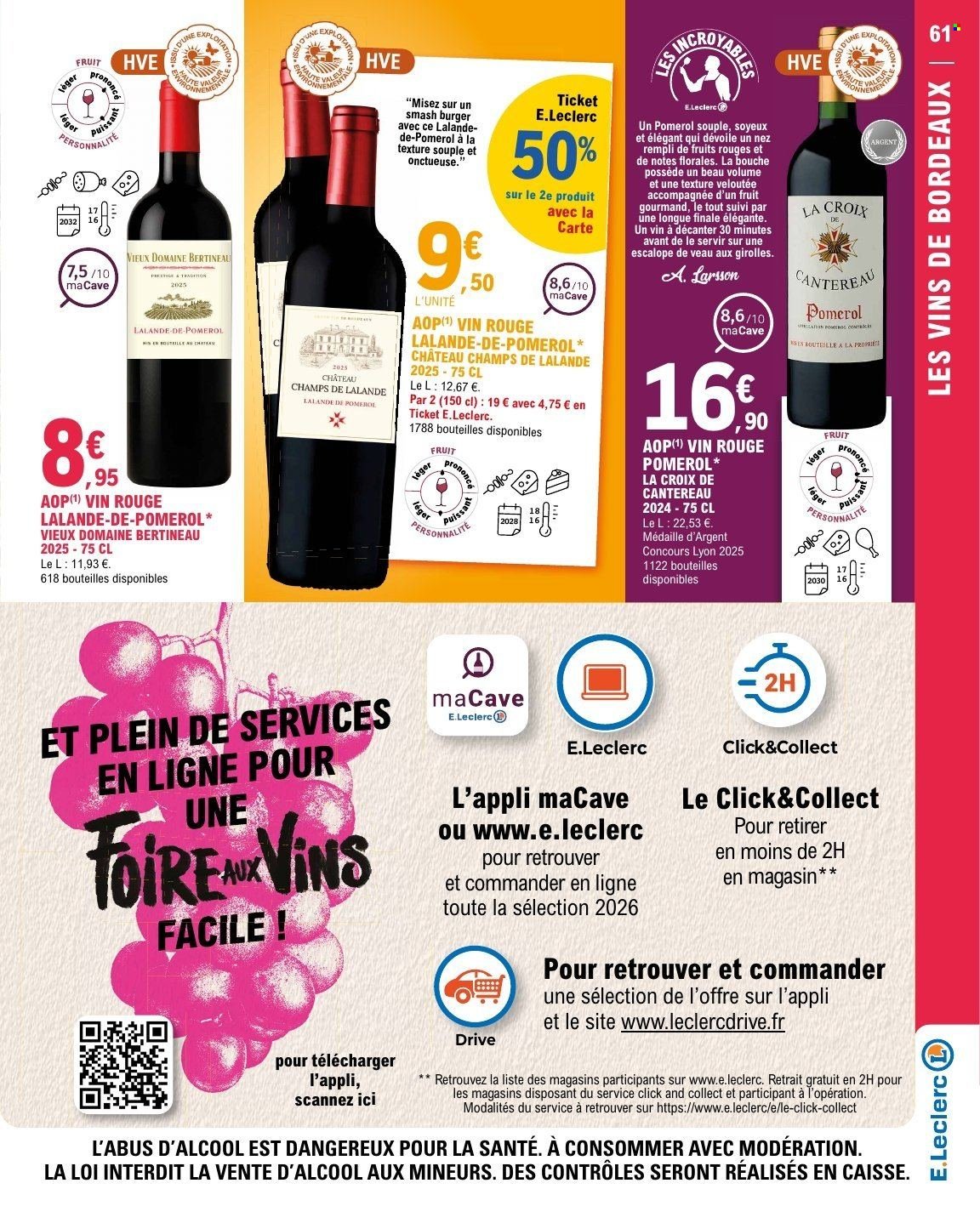 Catalogue E.LECLERC - FOIRE AUX VINS