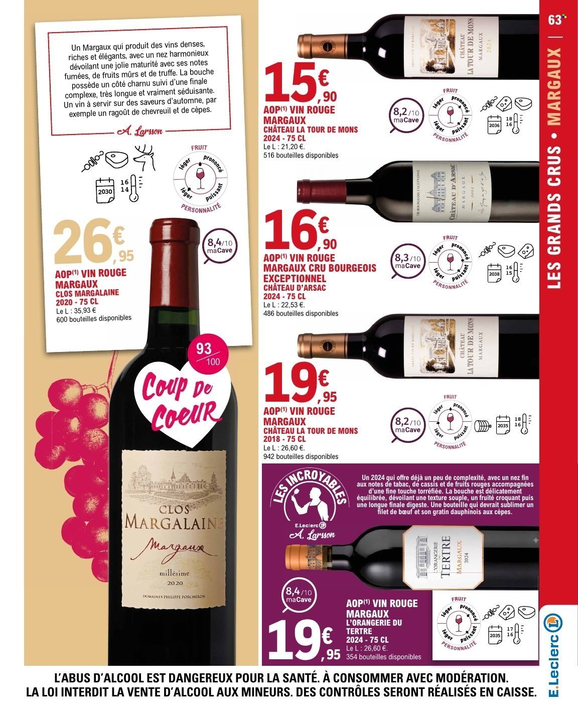 Catalogue E.LECLERC - FOIRE AUX VINS