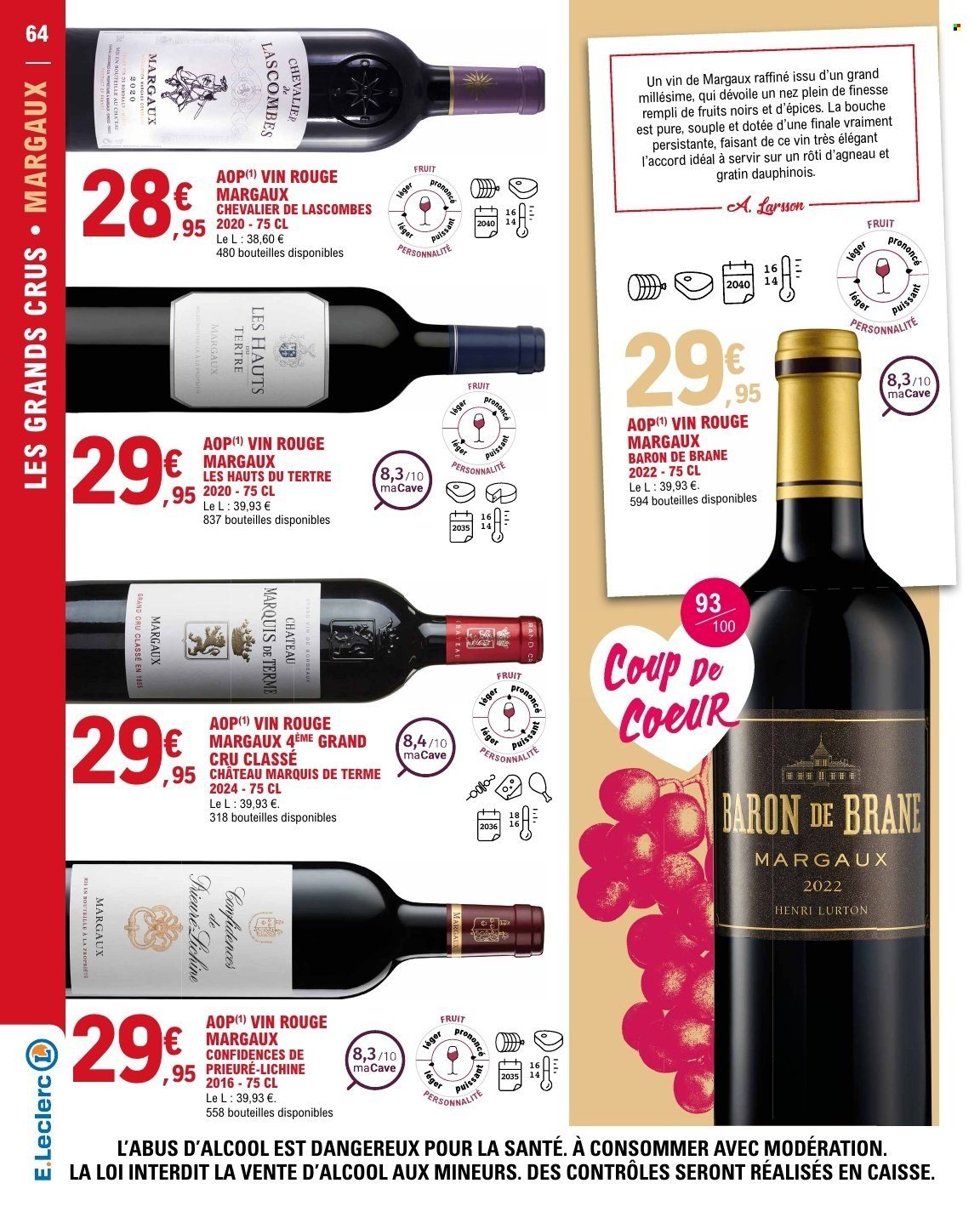 Catalogue E.LECLERC - FOIRE AUX VINS