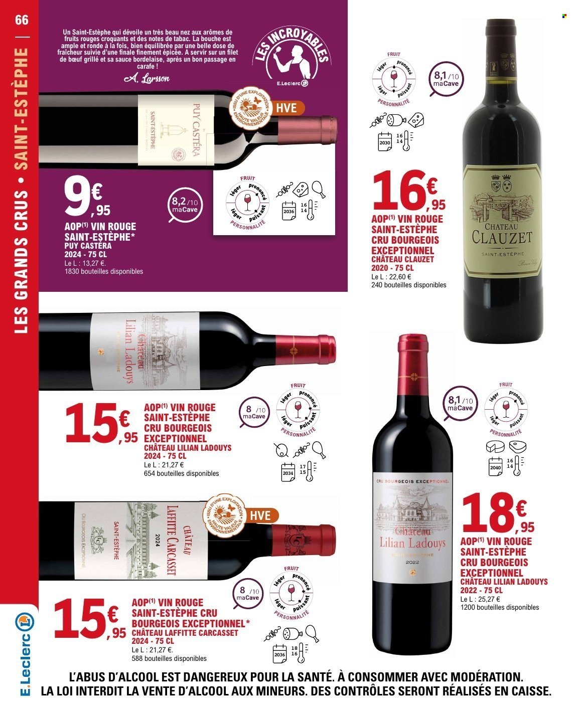 Catalogue E.LECLERC - FOIRE AUX VINS