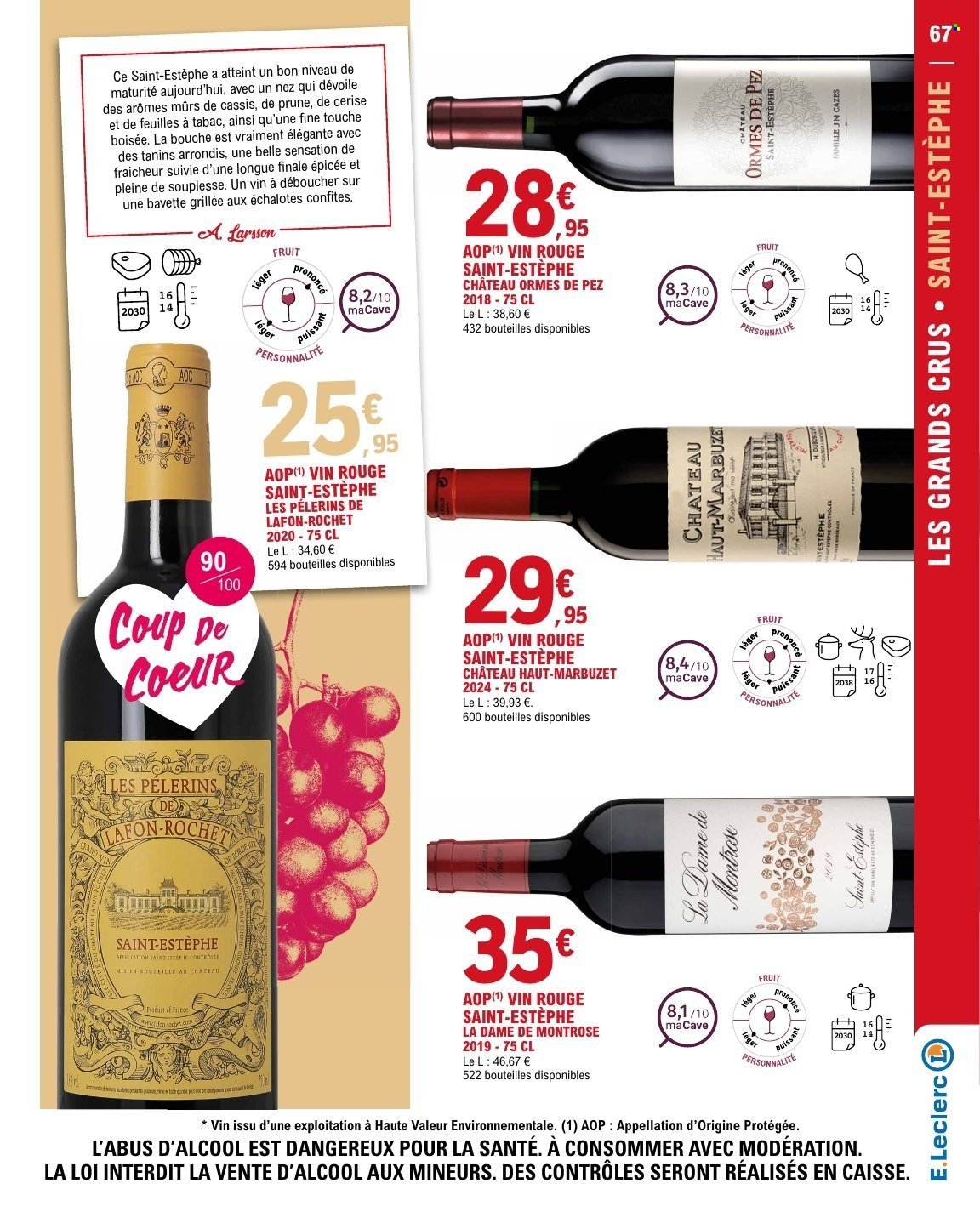 Catalogue E.LECLERC - FOIRE AUX VINS