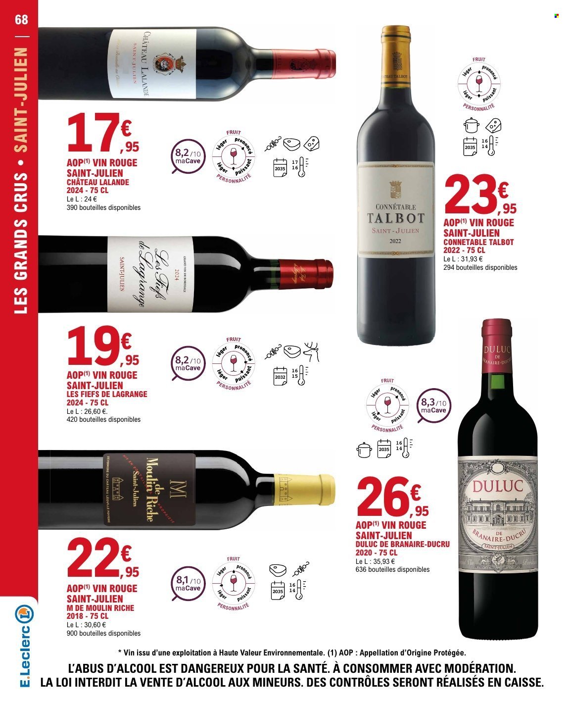 Catalogue E.LECLERC - FOIRE AUX VINS