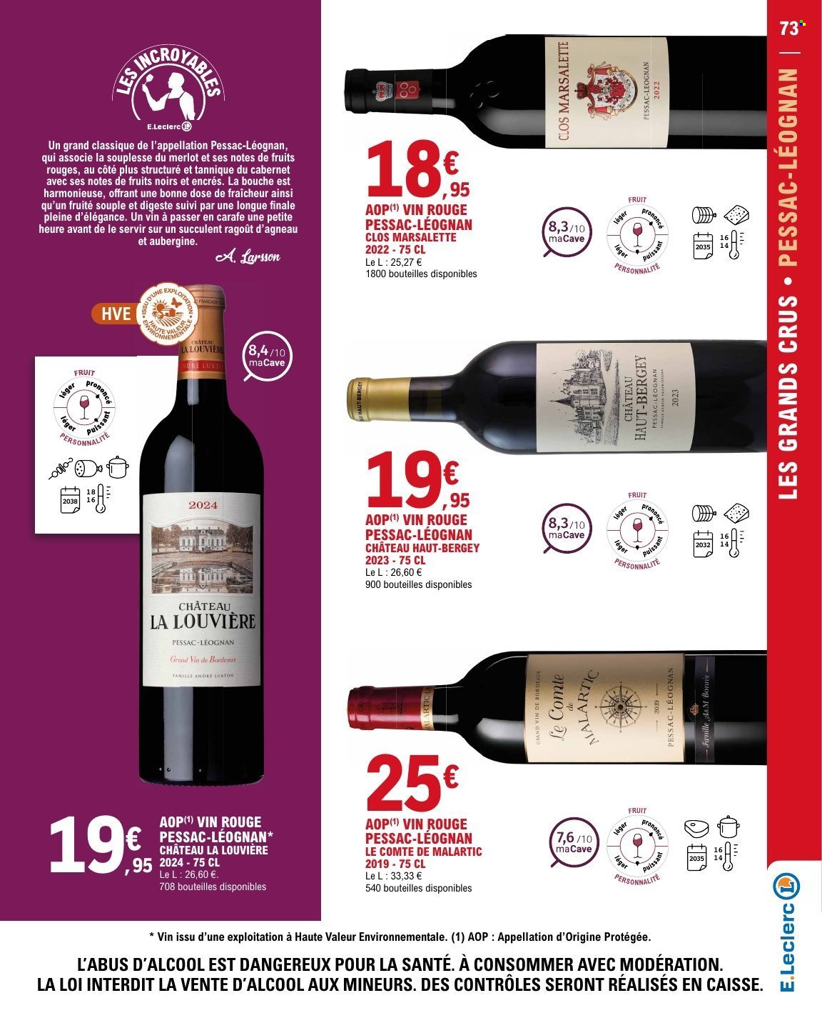 Catalogue E.LECLERC - FOIRE AUX VINS
