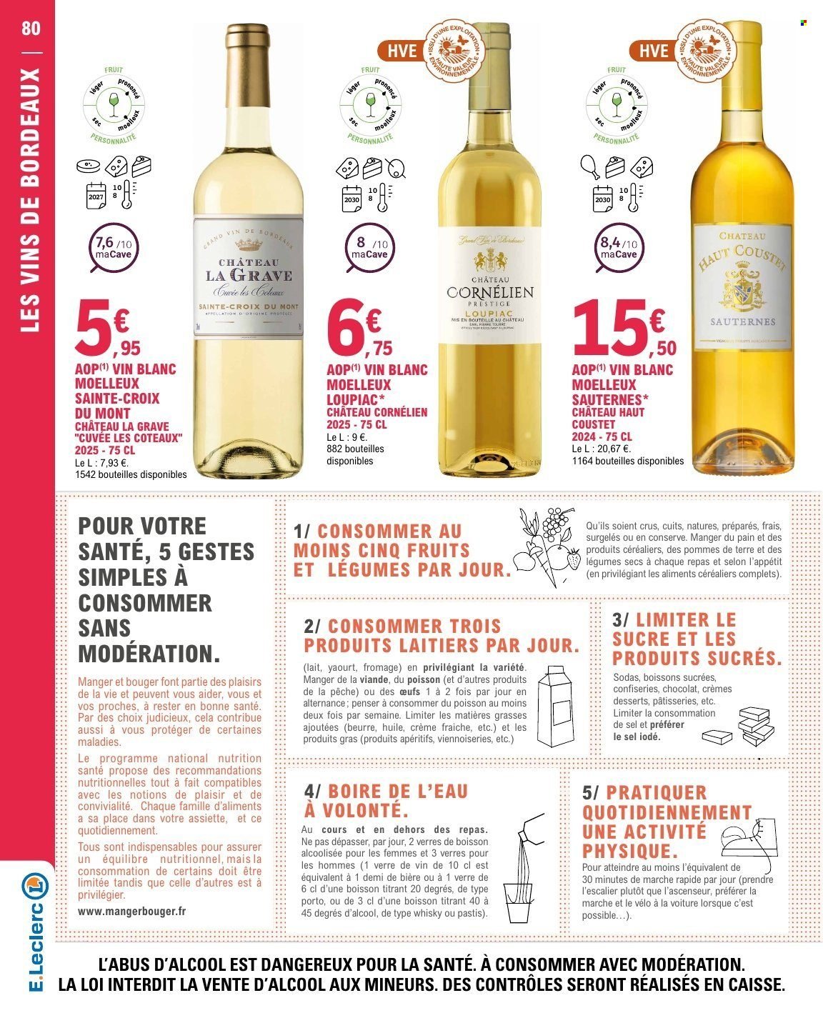 Catalogue E.LECLERC - FOIRE AUX VINS
