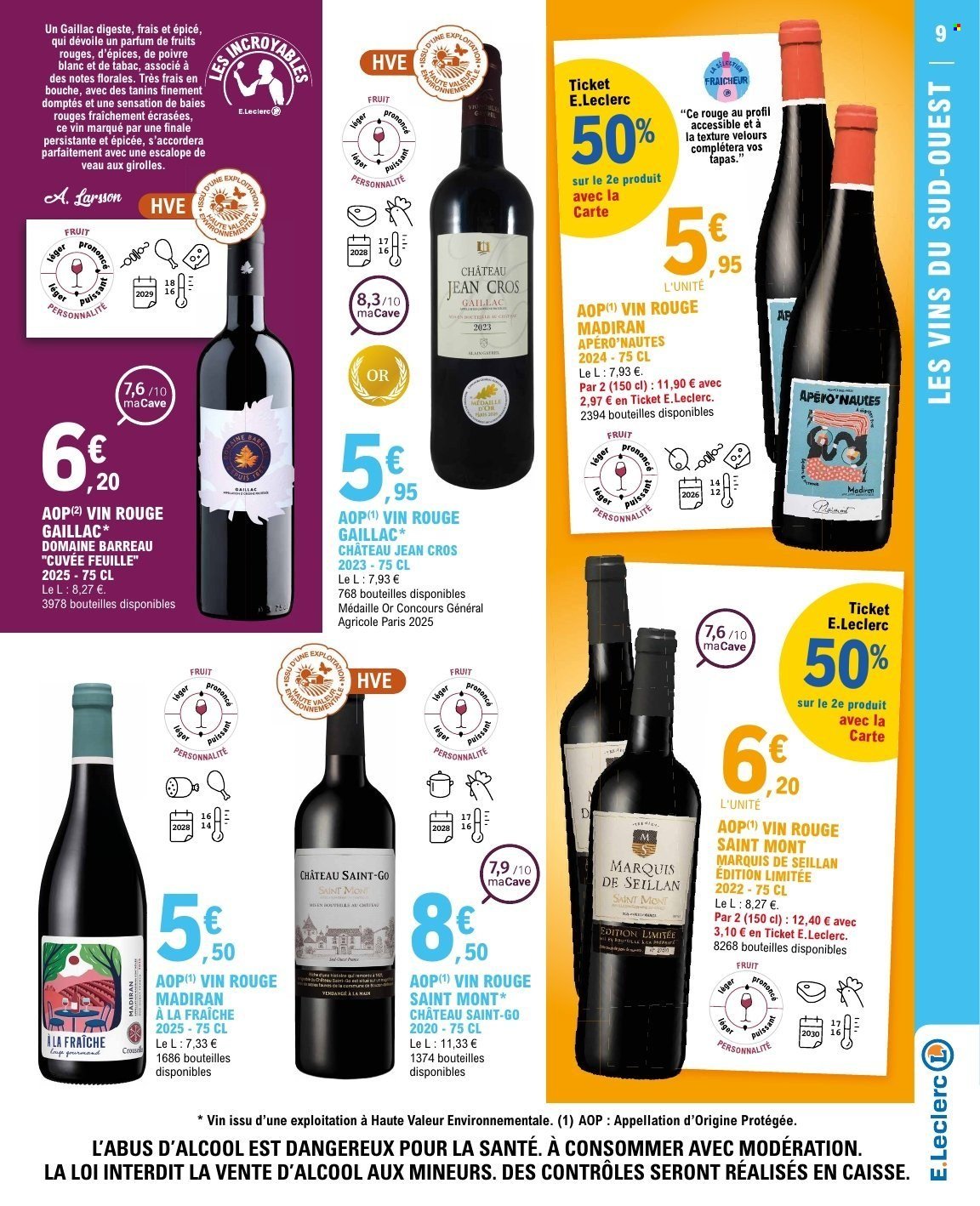 Catalogue E.LECLERC - FOIRE AUX VINS