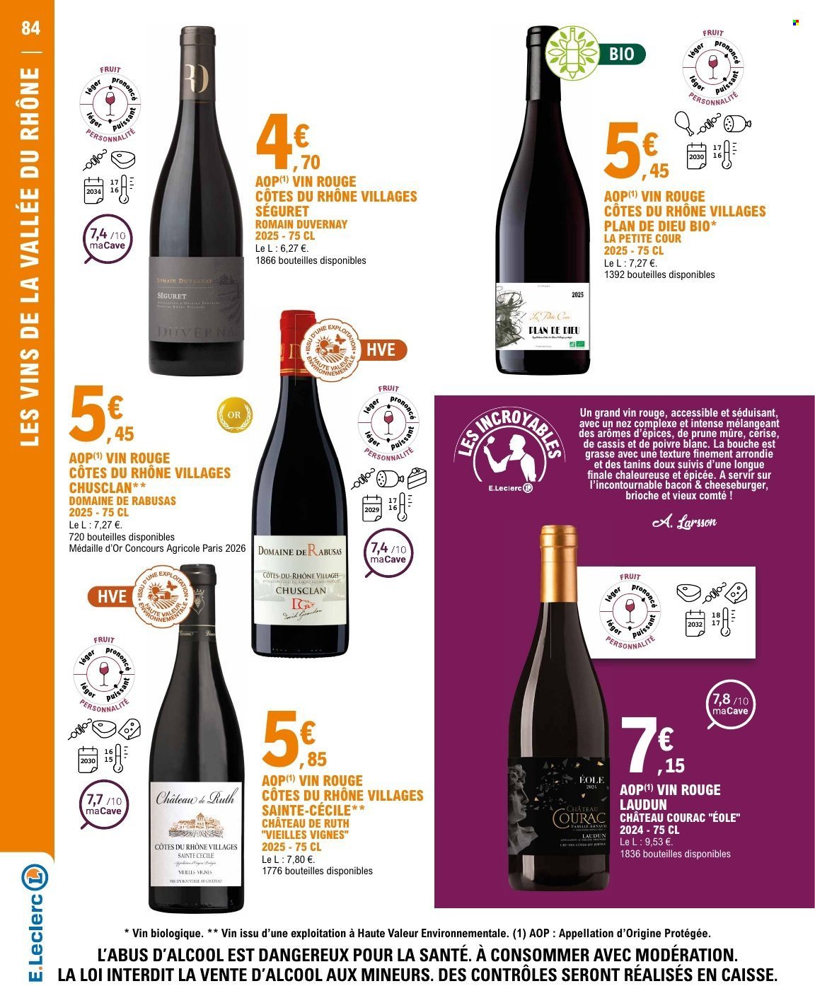 Catalogue E.LECLERC - FOIRE AUX VINS