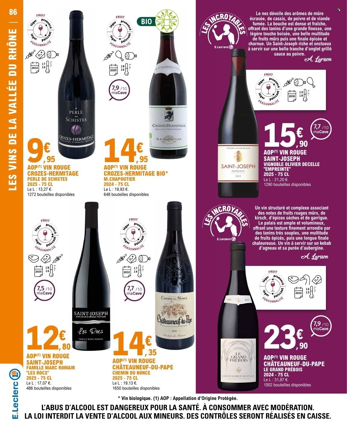 Catalogue E.LECLERC - FOIRE AUX VINS