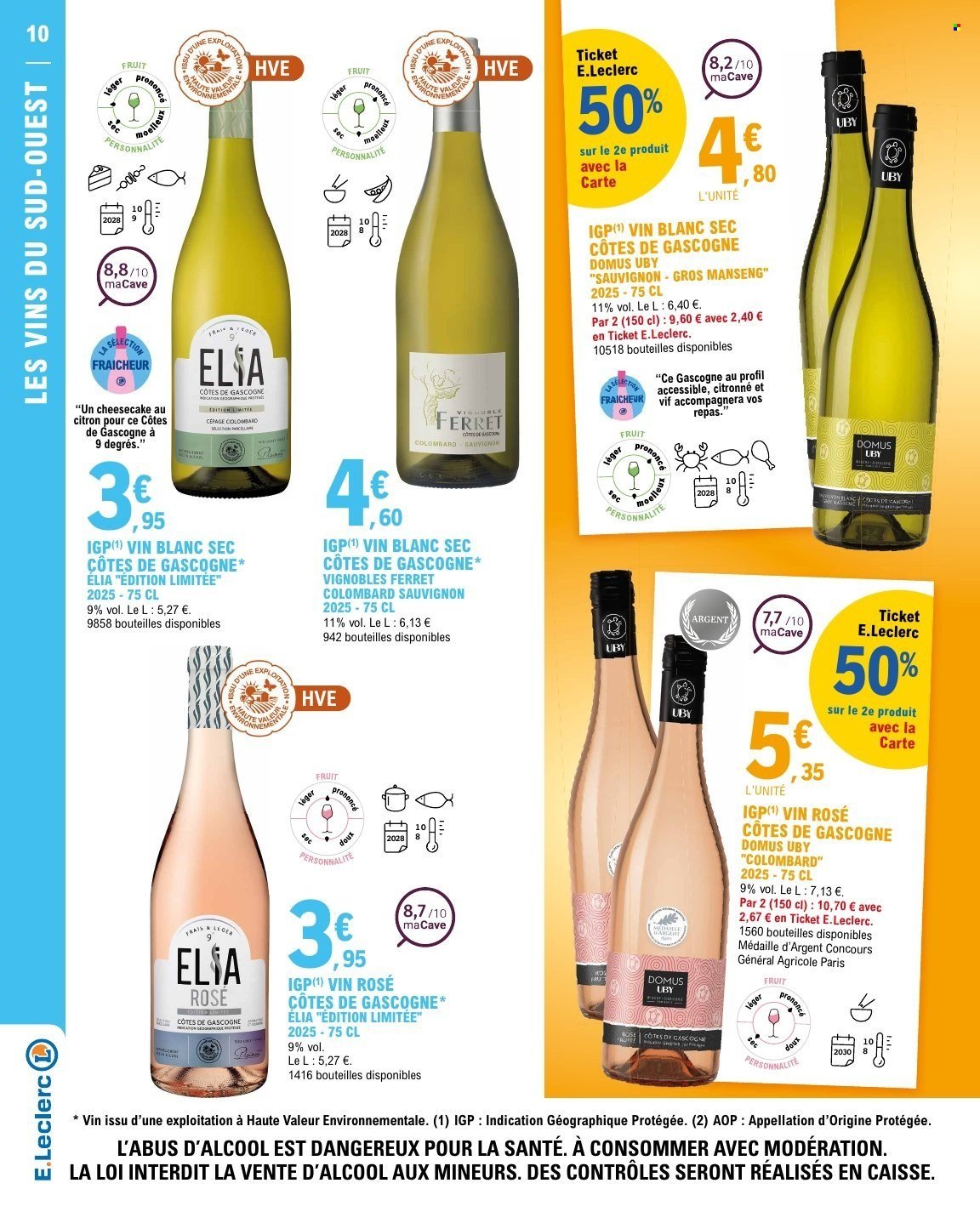 Catalogue E.LECLERC - FOIRE AUX VINS