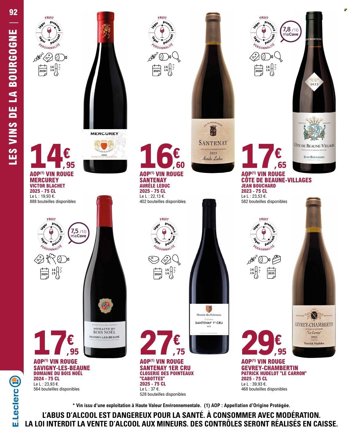 Catalogue E.LECLERC - FOIRE AUX VINS
