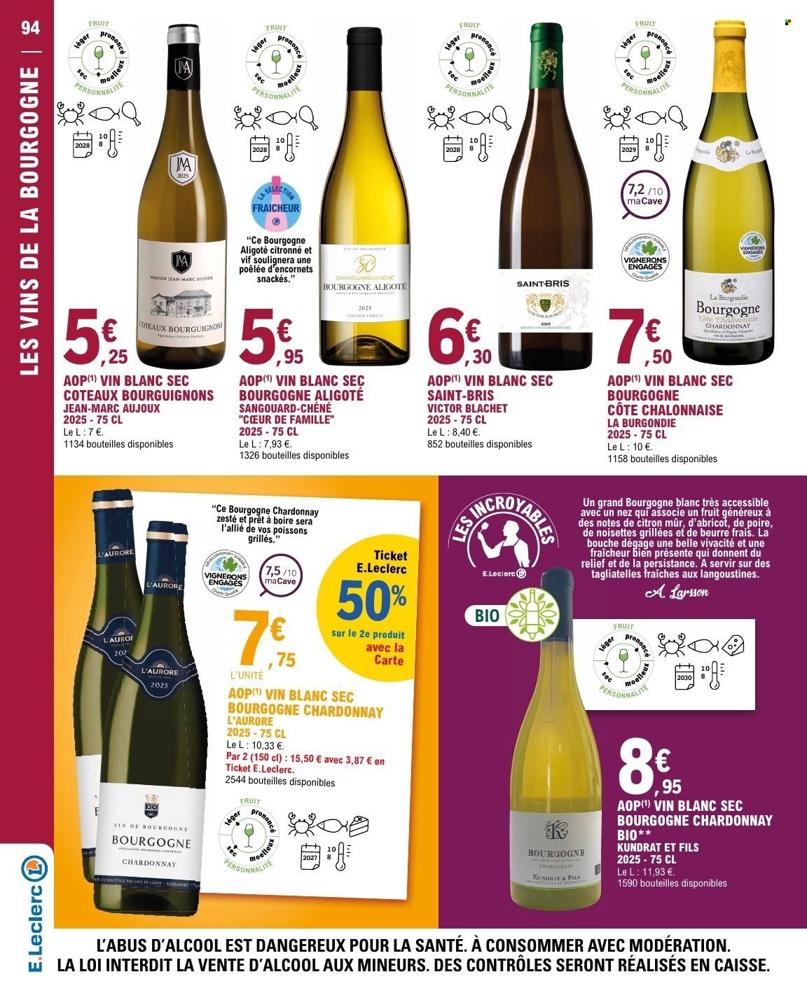 Catalogue E.LECLERC - FOIRE AUX VINS