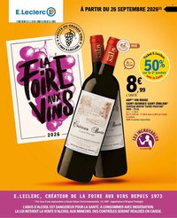 Catalogue E.LECLERC - FOIRE AUX VINS