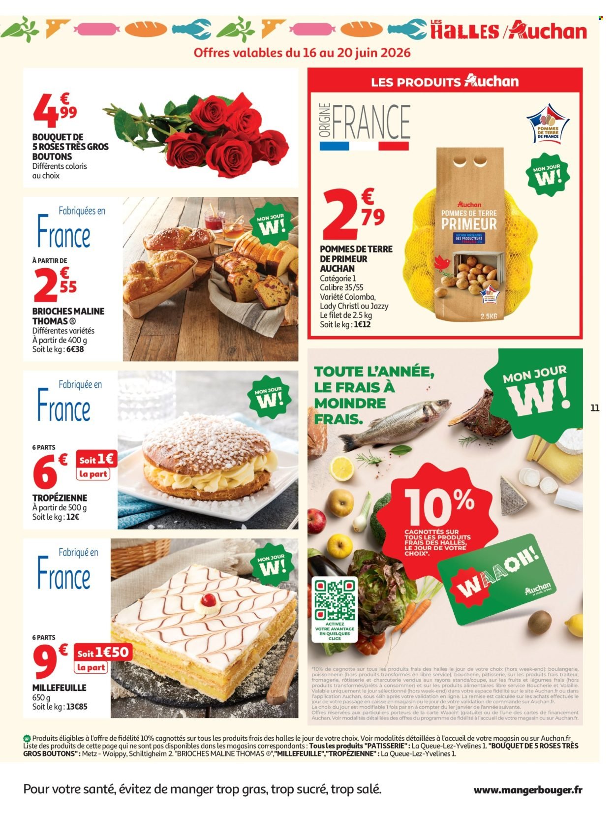 Catalogue AUCHAN - Beauté, Halles, supers