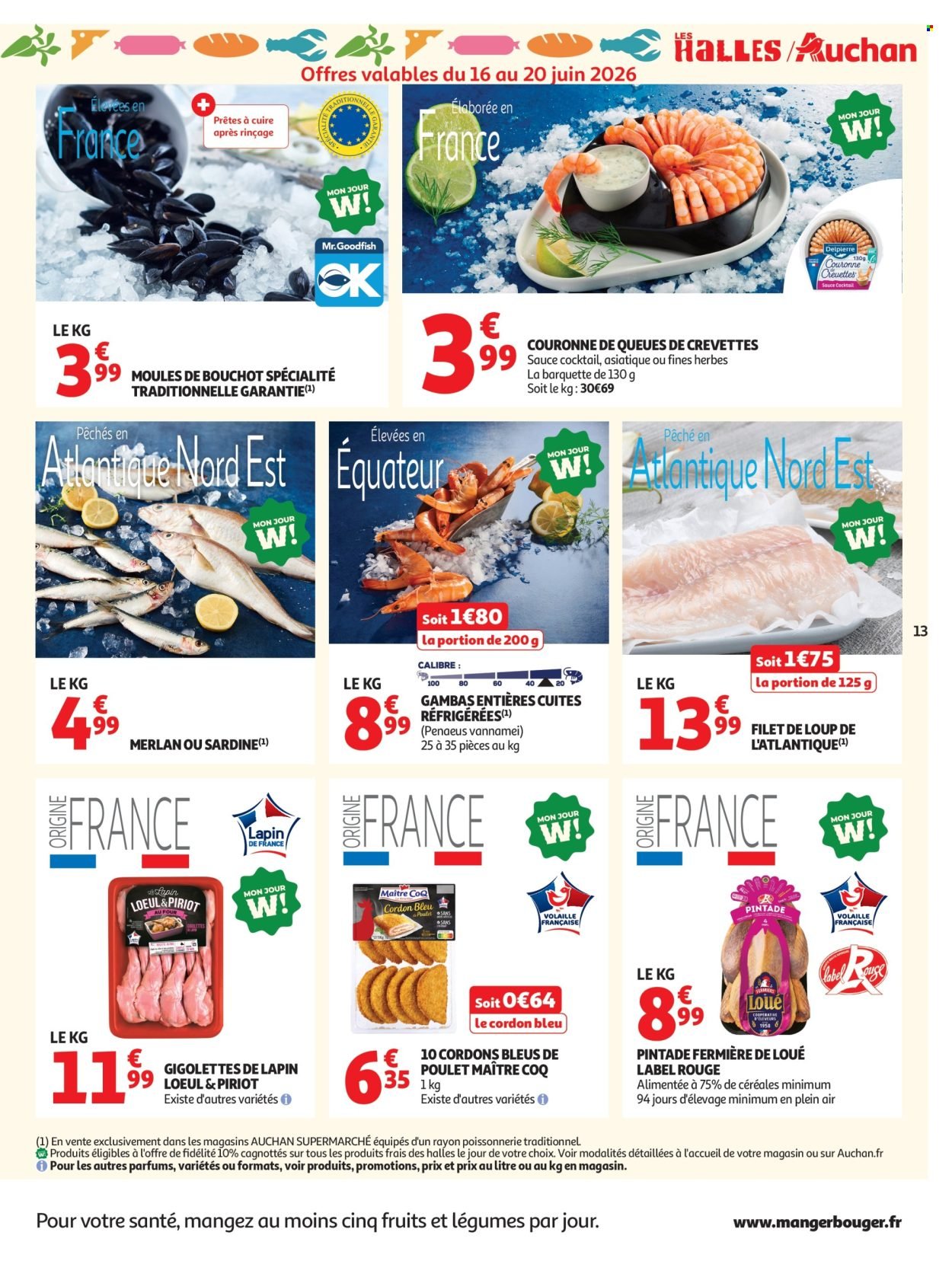 Catalogue AUCHAN - Beauté, Halles, supers