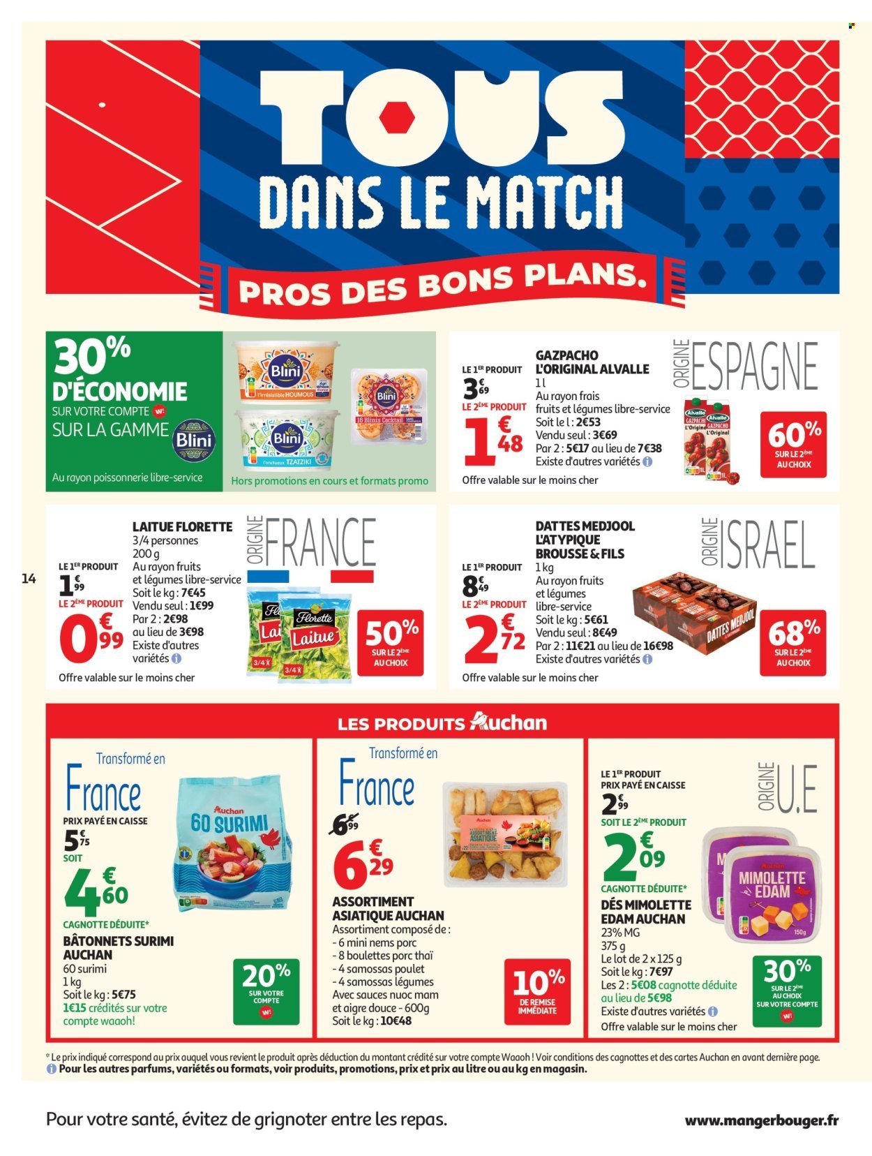 Catalogue AUCHAN - Beauté, Halles, supers