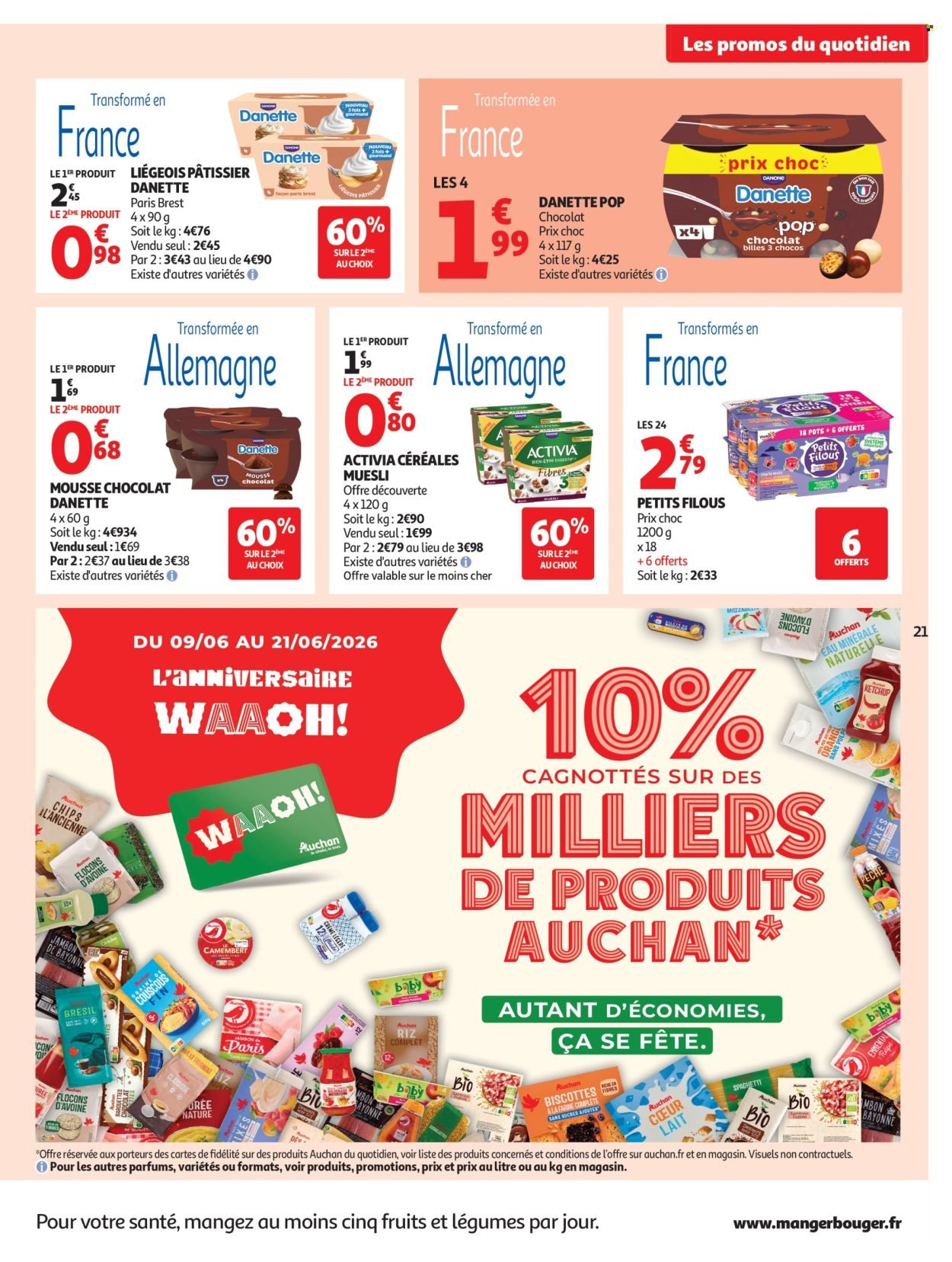 Catalogue AUCHAN - Beauté, Halles, supers