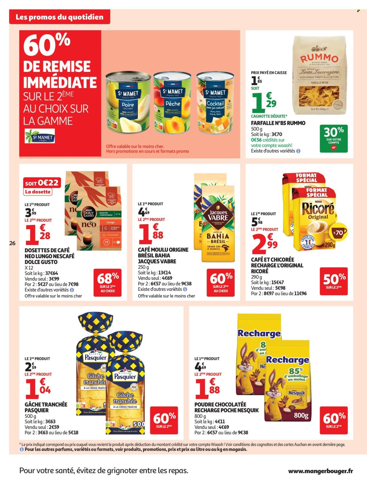Catalogue AUCHAN - Beauté, Halles, supers