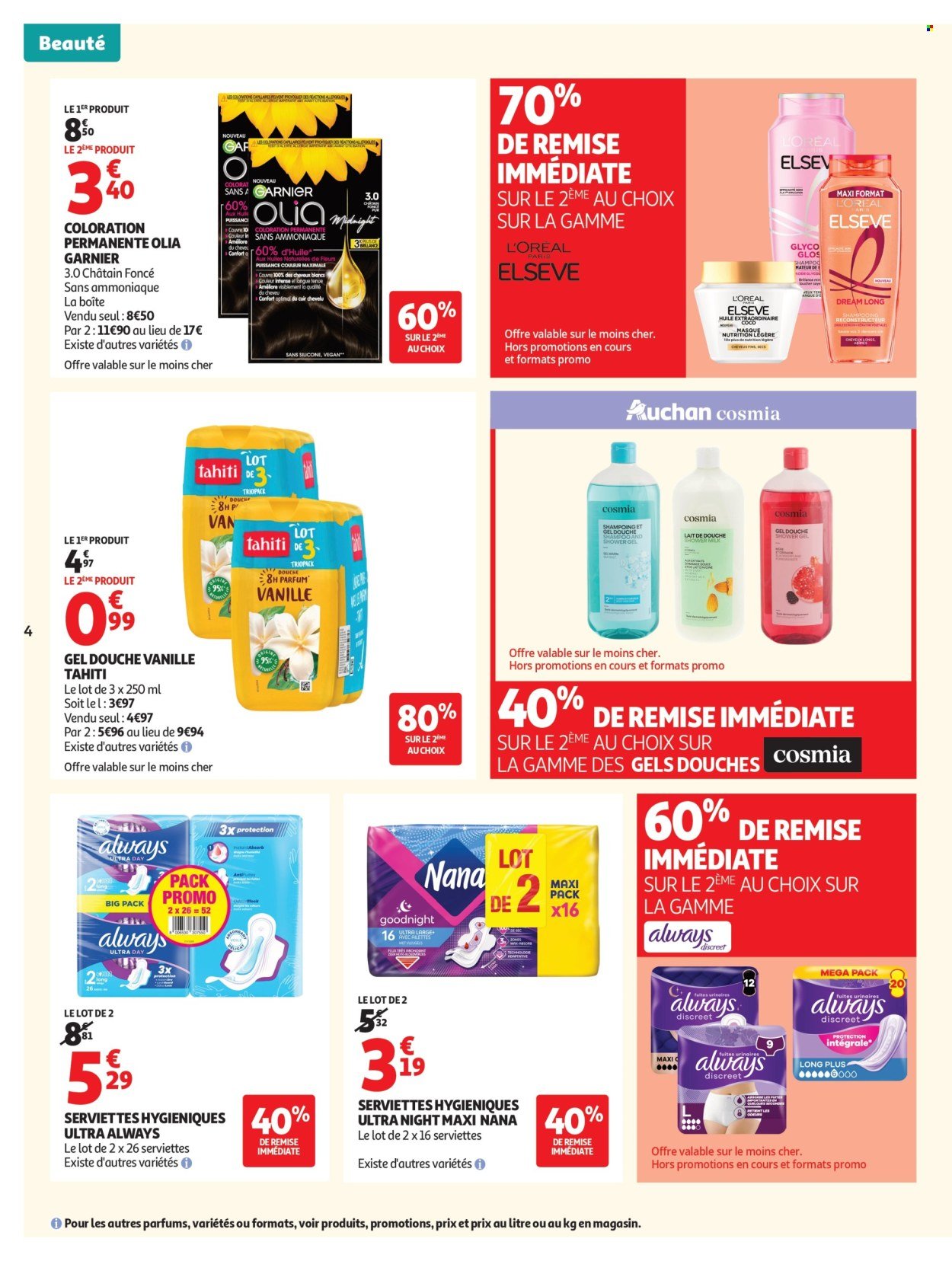 Catalogue AUCHAN - Beauté, Halles, supers