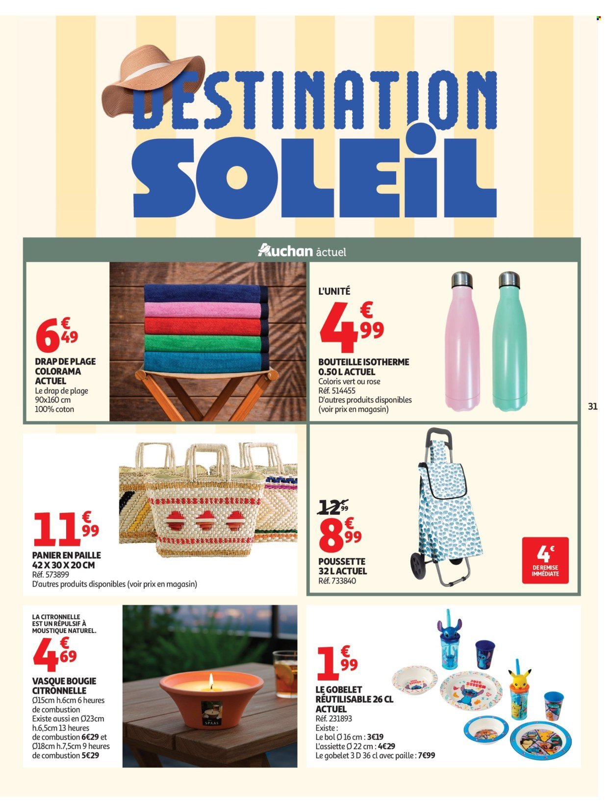 Catalogue AUCHAN - Beauté, Halles, supers