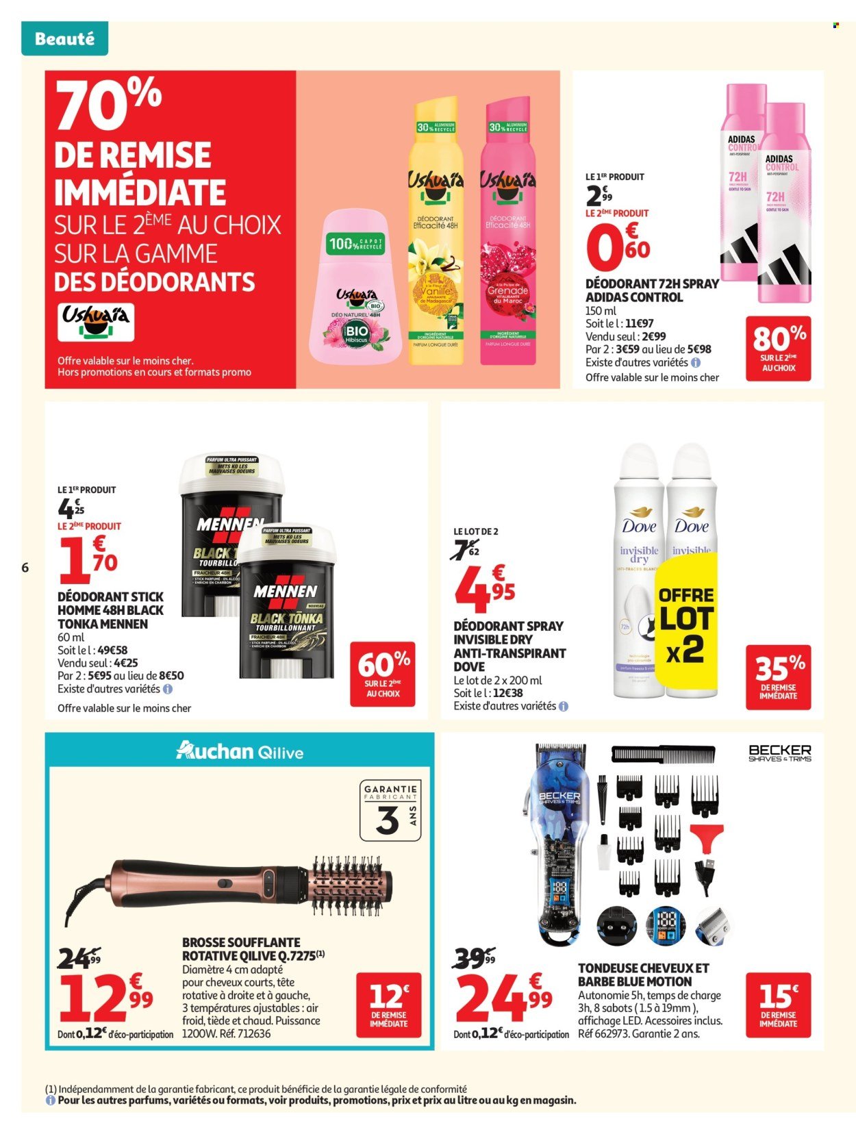 Catalogue AUCHAN - Beauté, Halles, supers
